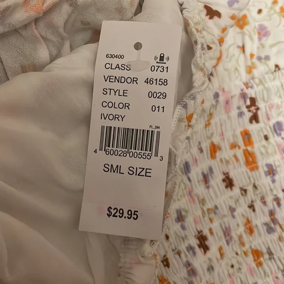 NWT pac sun fun floral crop top! - Picture 4 of 4